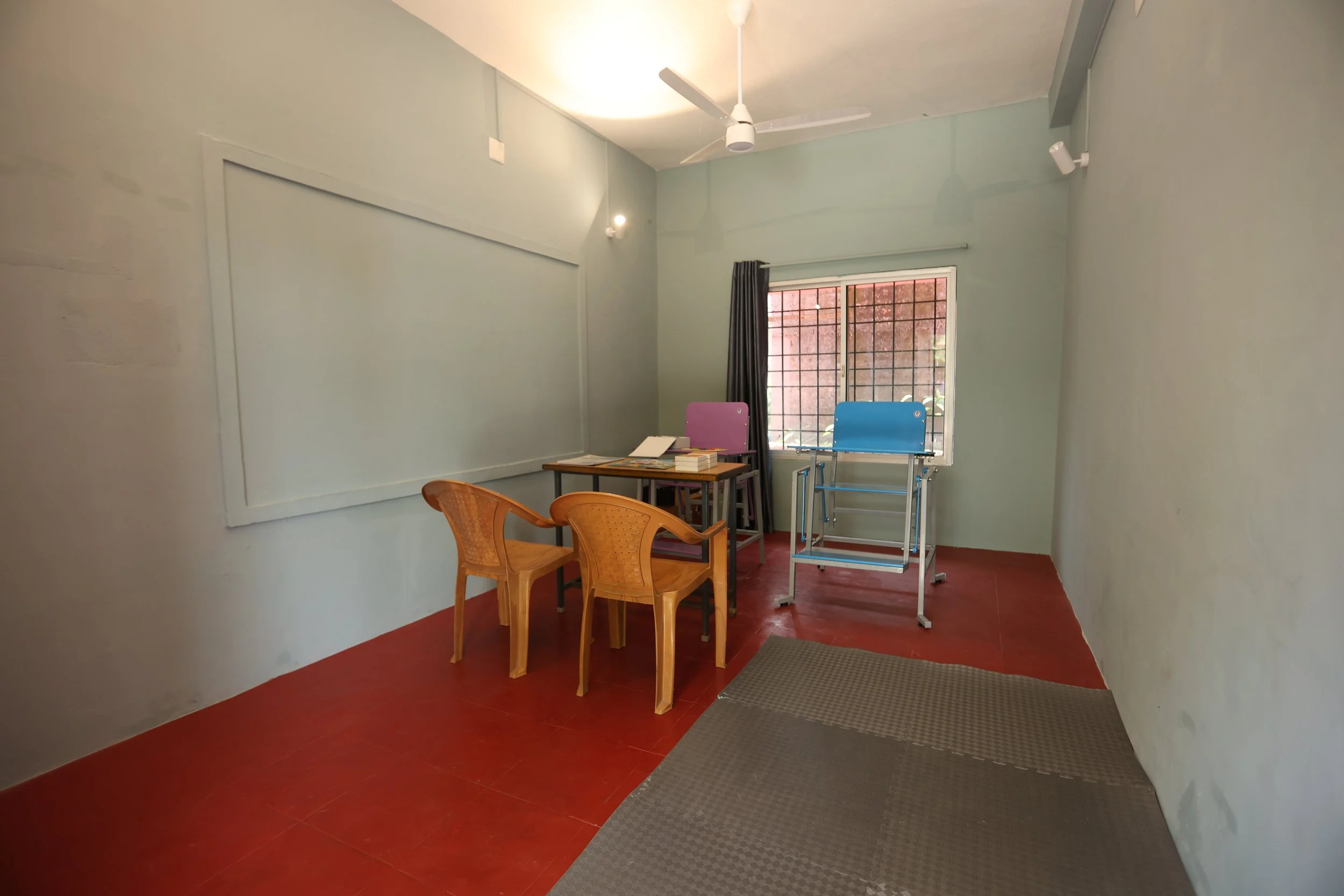 Speech therapy support room at Satya Aspire Center