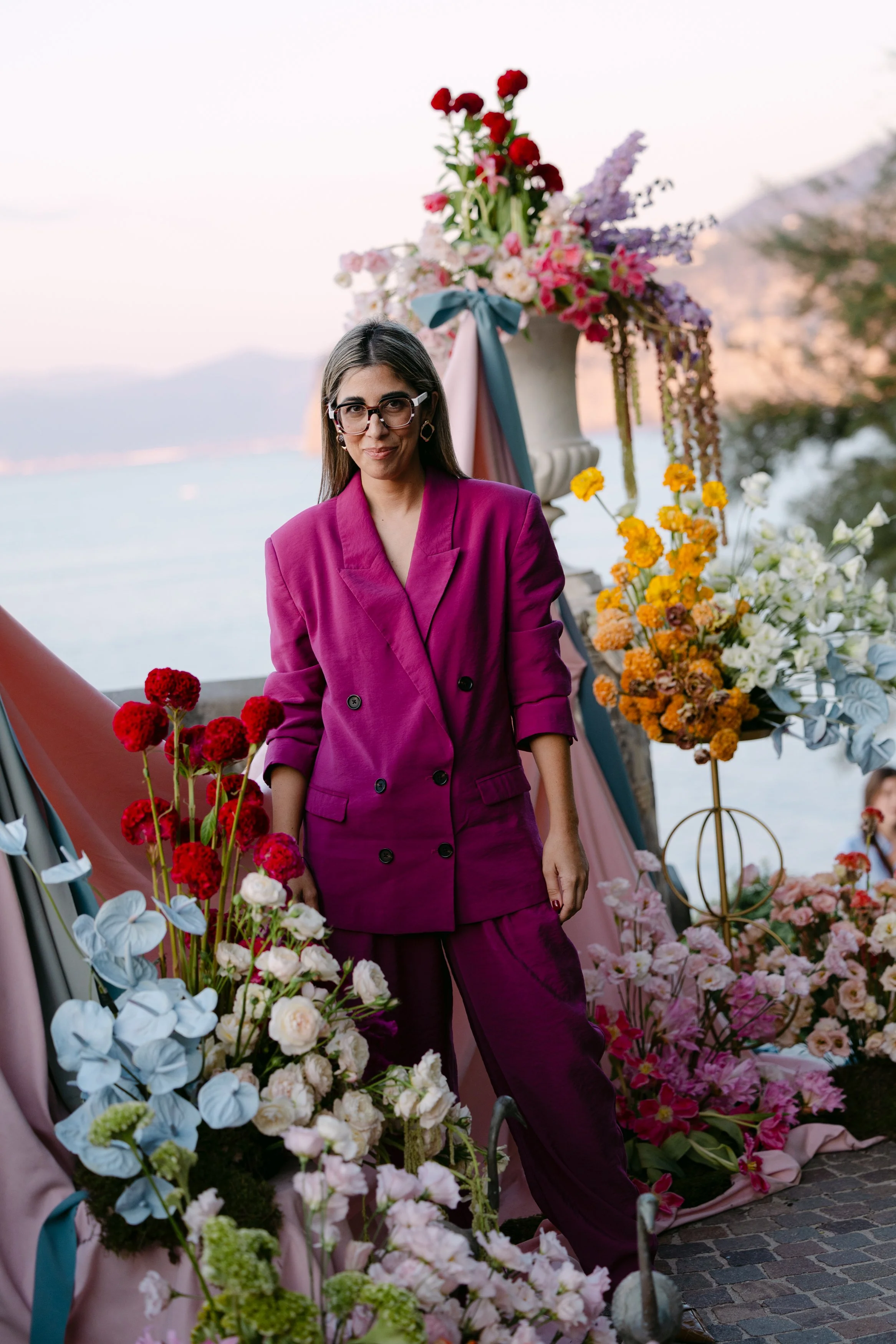 The founder planner of Hollywed Events in a ceremony setting