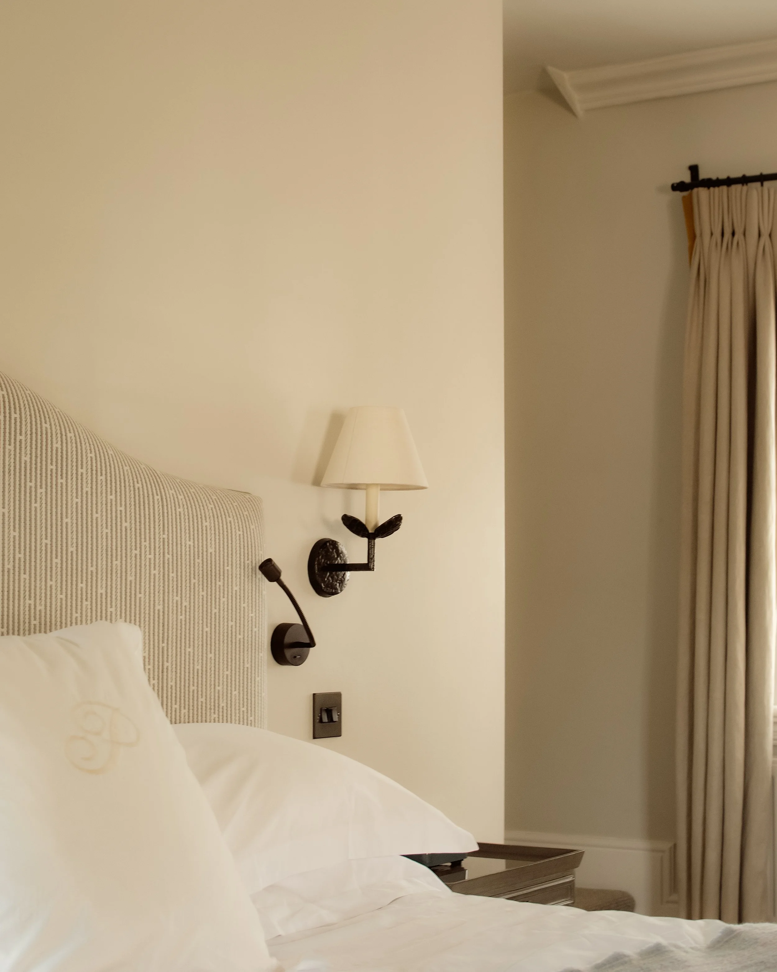 boutique cotswolds hotel interior bedroom detail photography.jpg