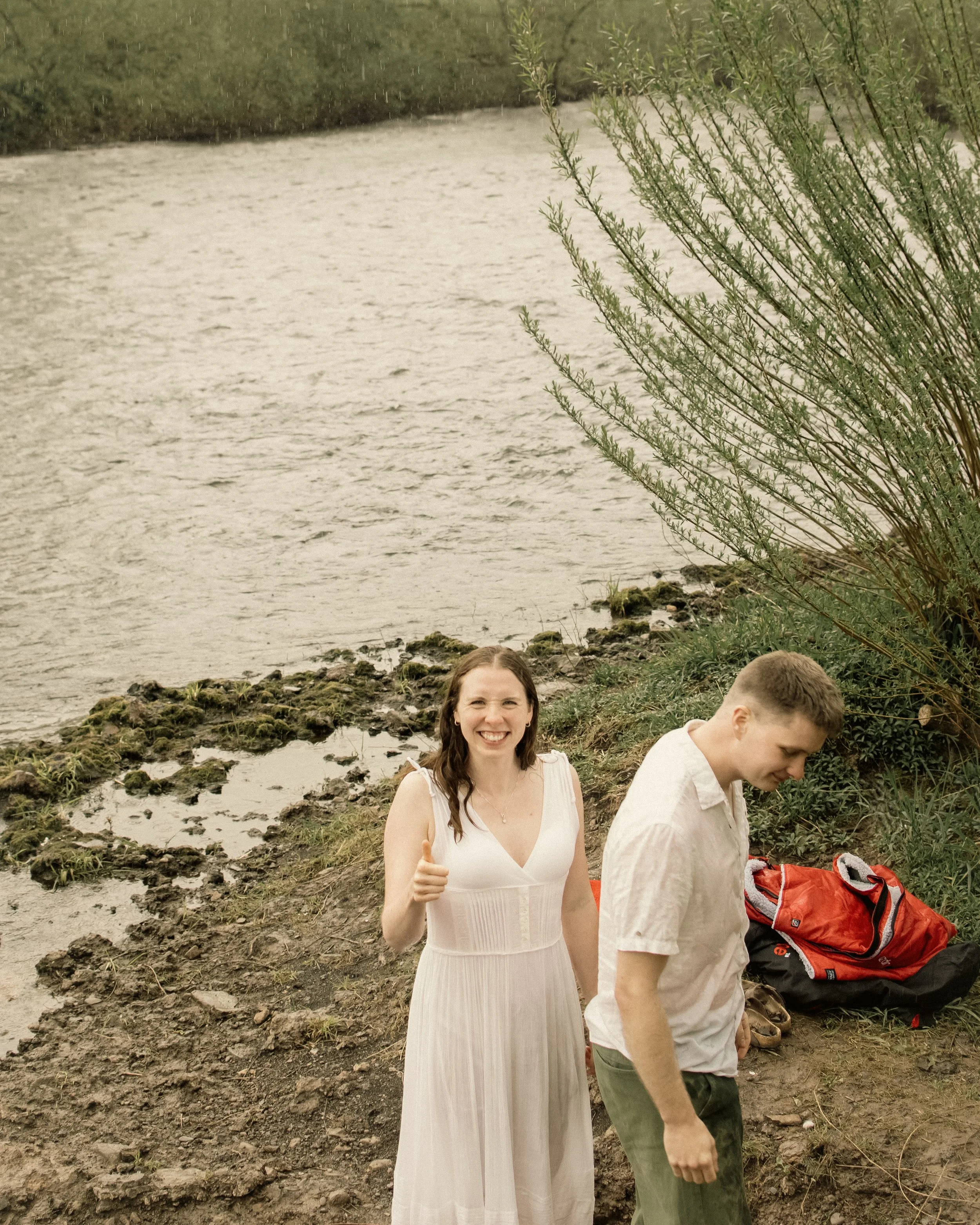 documentary romantic candid couple engagement photography water river.jpg