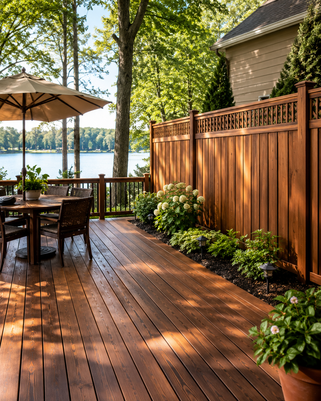 Deck and Fence Staining