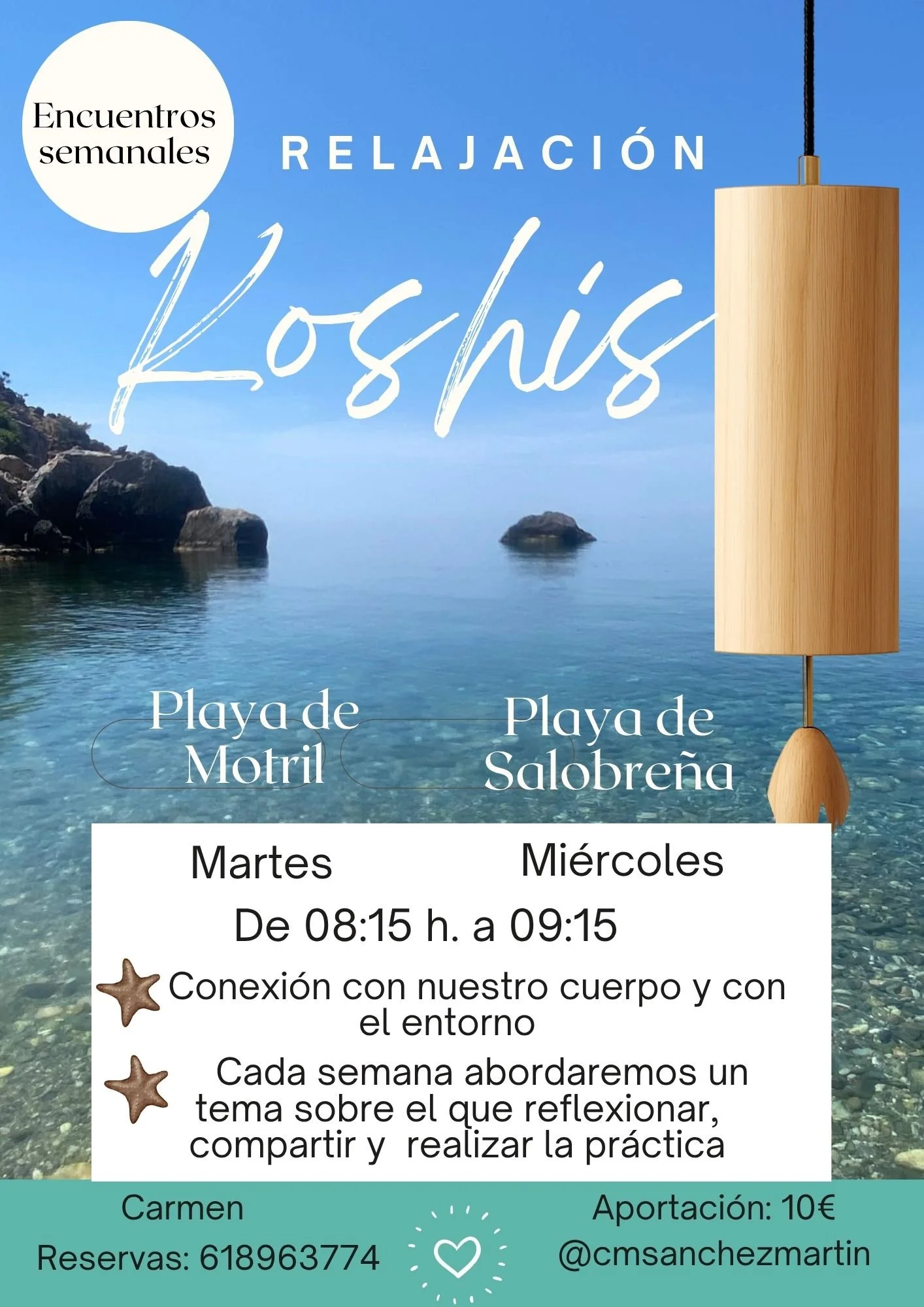 Poster of Focused Relaxation Sessions with Koshi bells