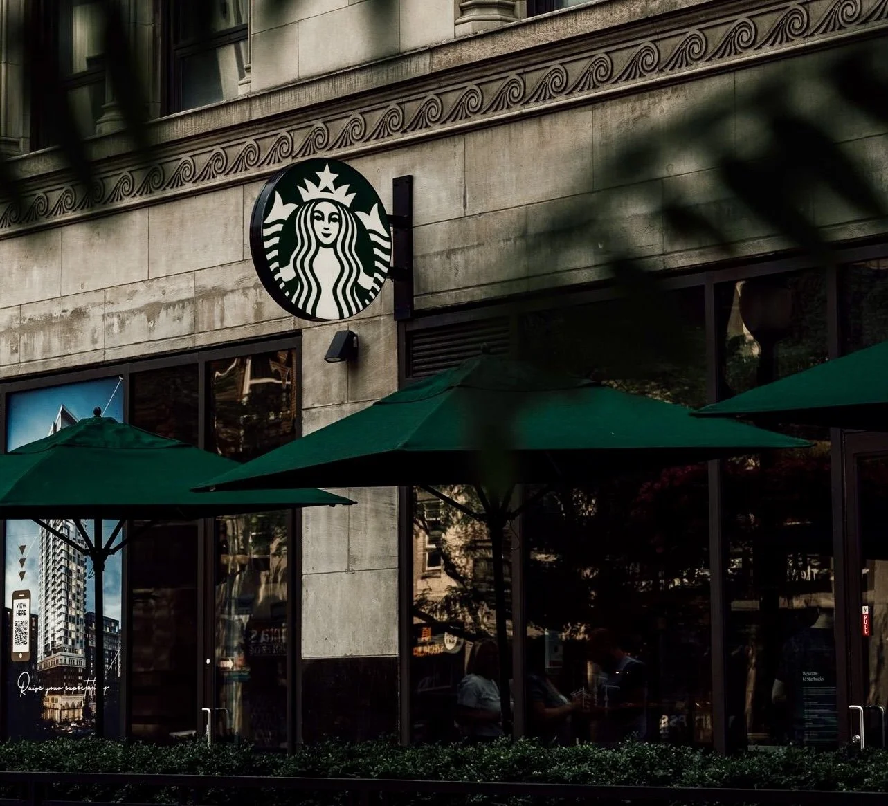 Starbucks store facade