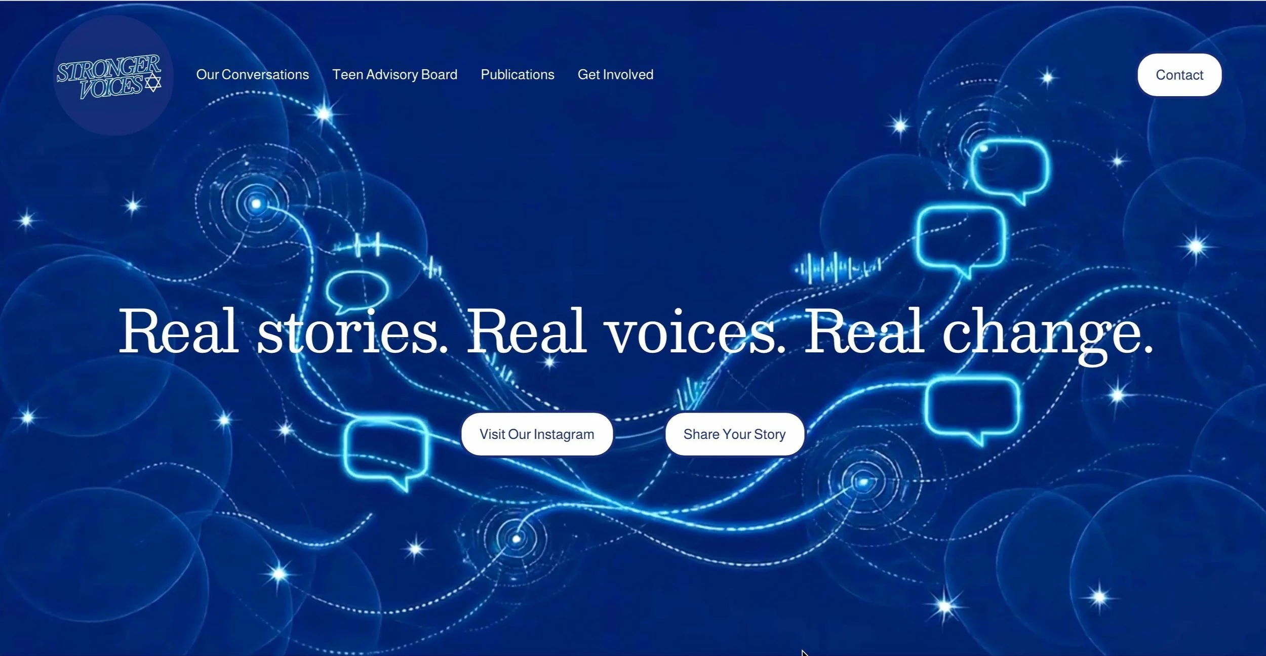 Shana Tova!! In honor of the New Year, I am so excited to officially announce that the StrongerVoices website is now LIVE!!
What started as an idea to create a space where Jewish teens could share their stories and feel heard has grown into something