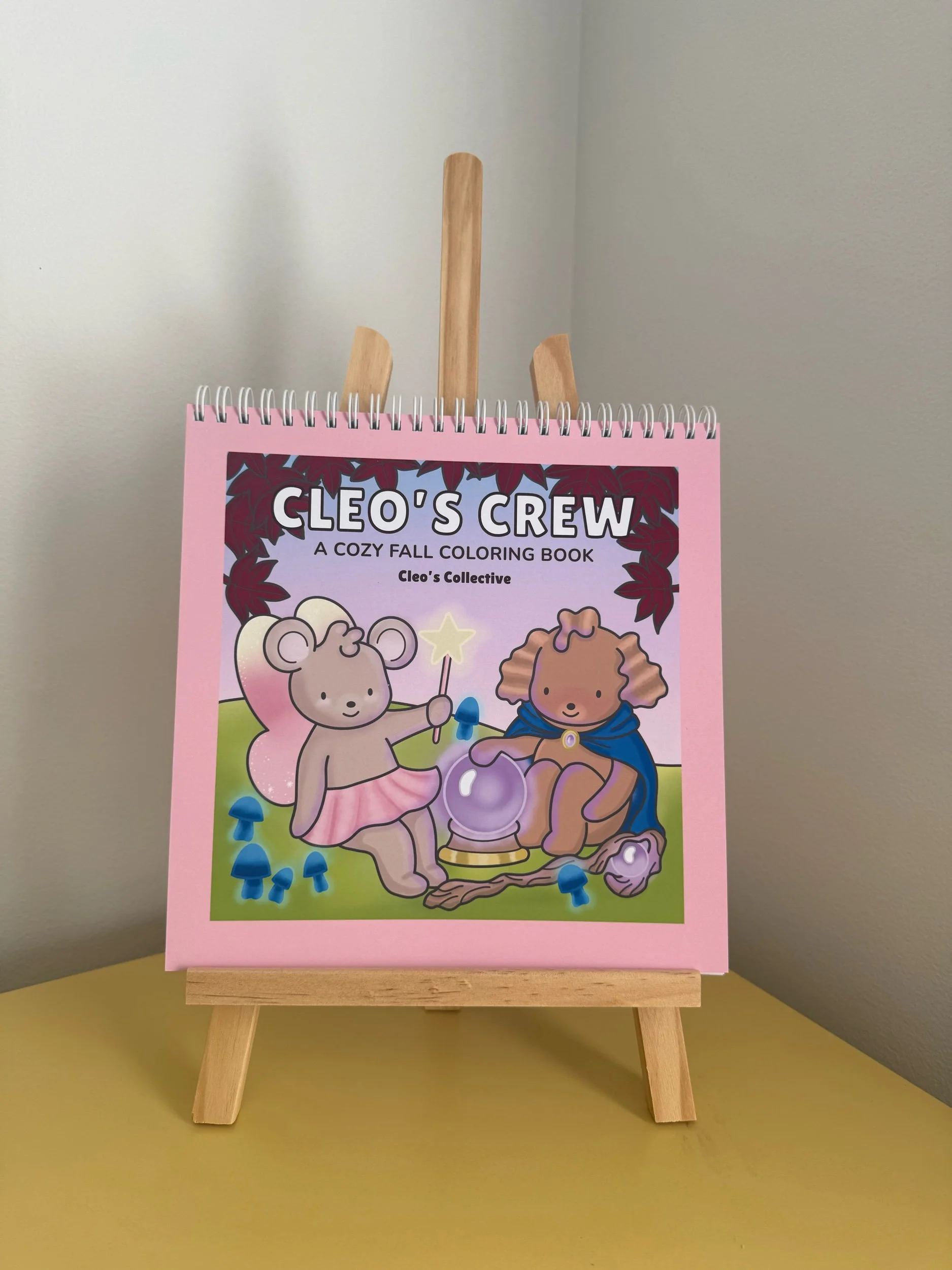 Cleo's Crew: A Cozy Fall Coloring Book