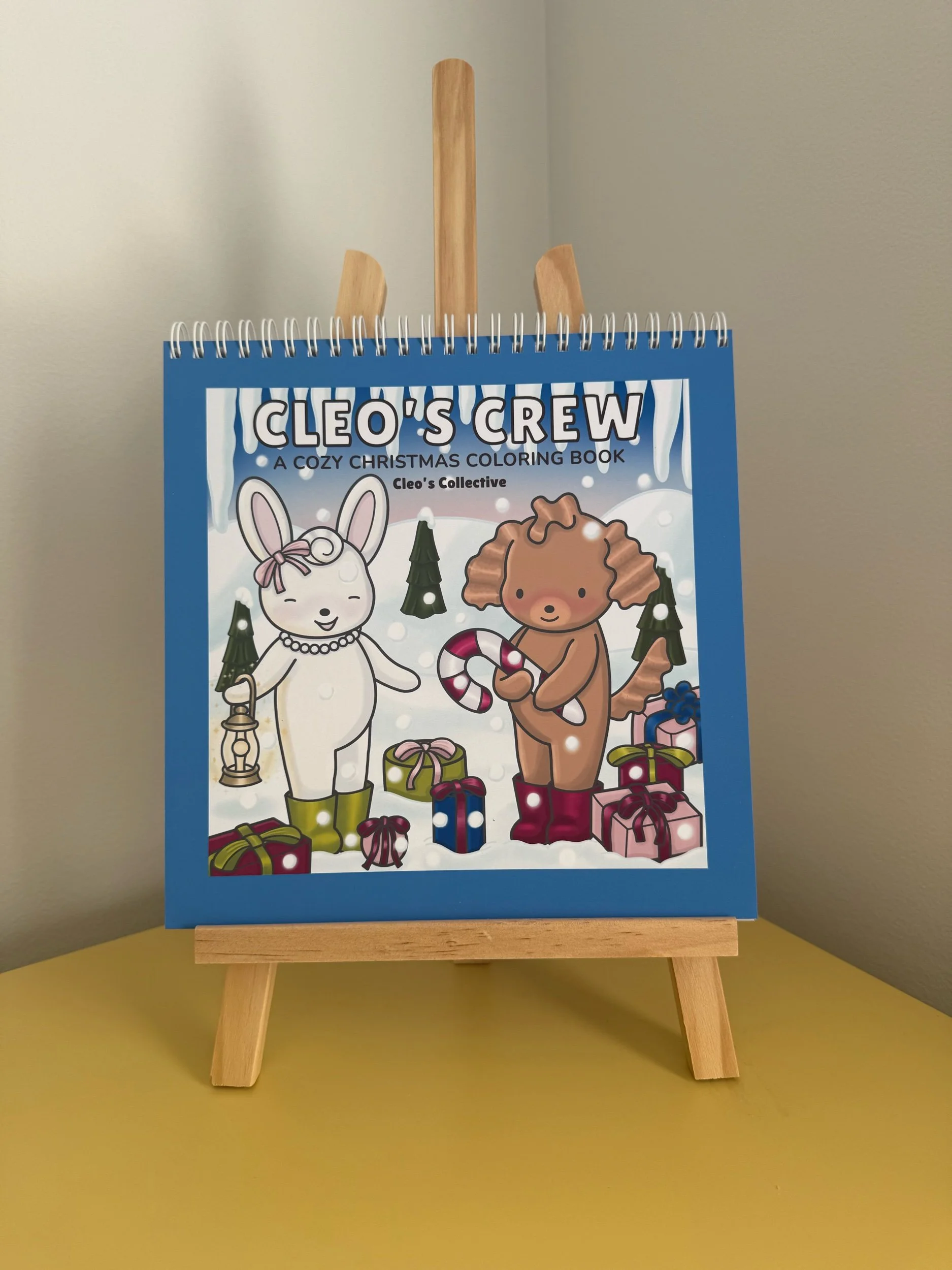 Cleo's Crew: A Cozy Christmas Coloring Book