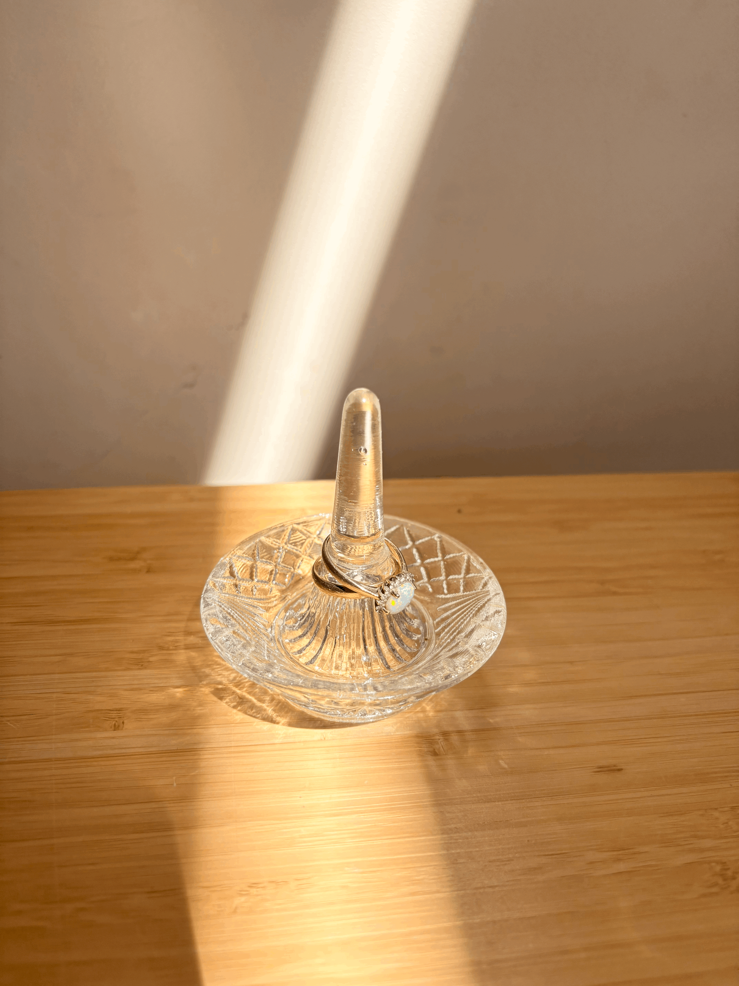 Glass Ring Holder
