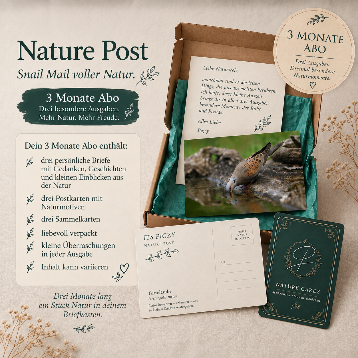 3 Monate Nature Post