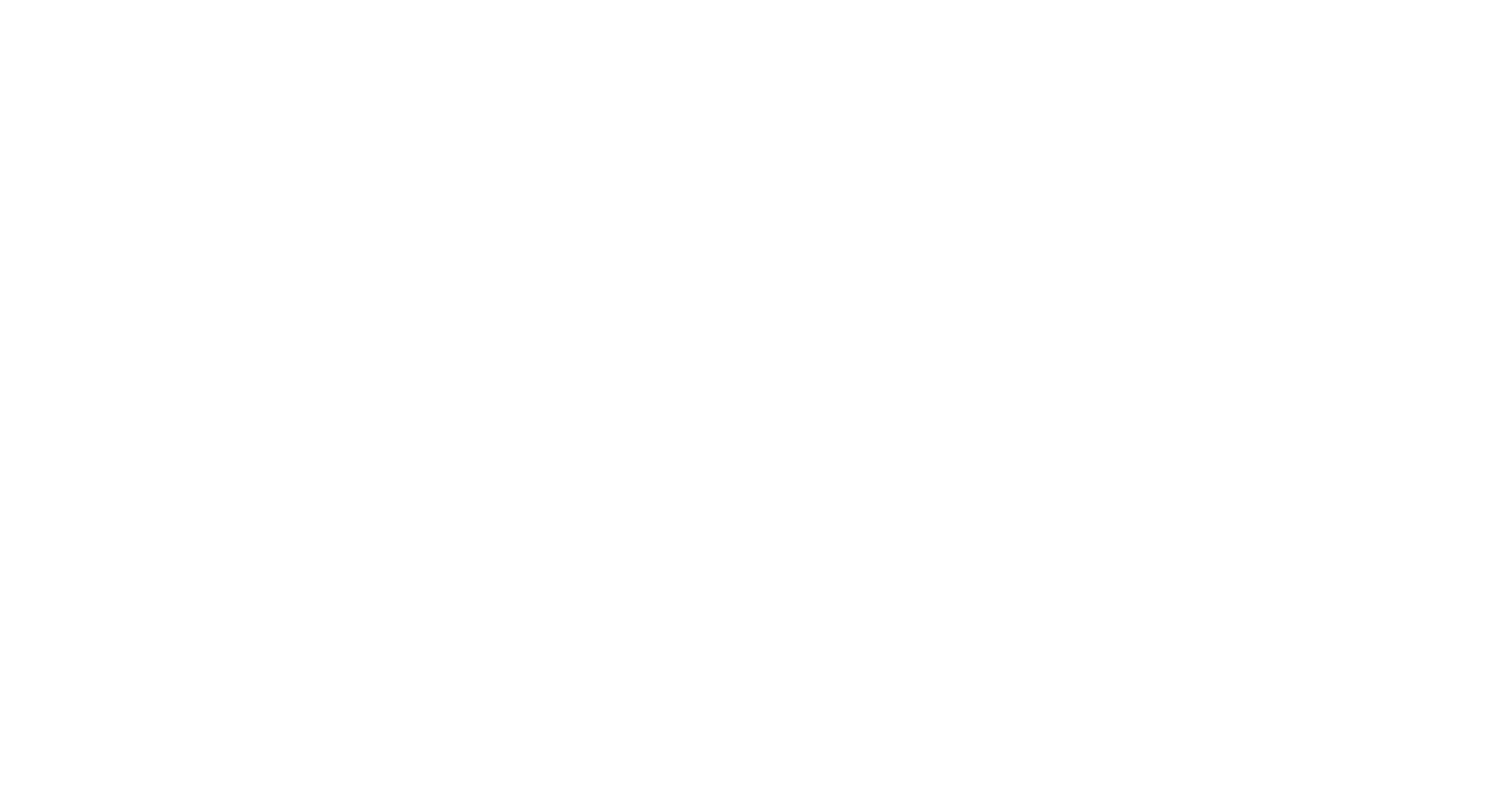 A black background with a white geometric diamond-shaped logo at the top and the words 'Double Diamond Fabrication' written below it in white.
