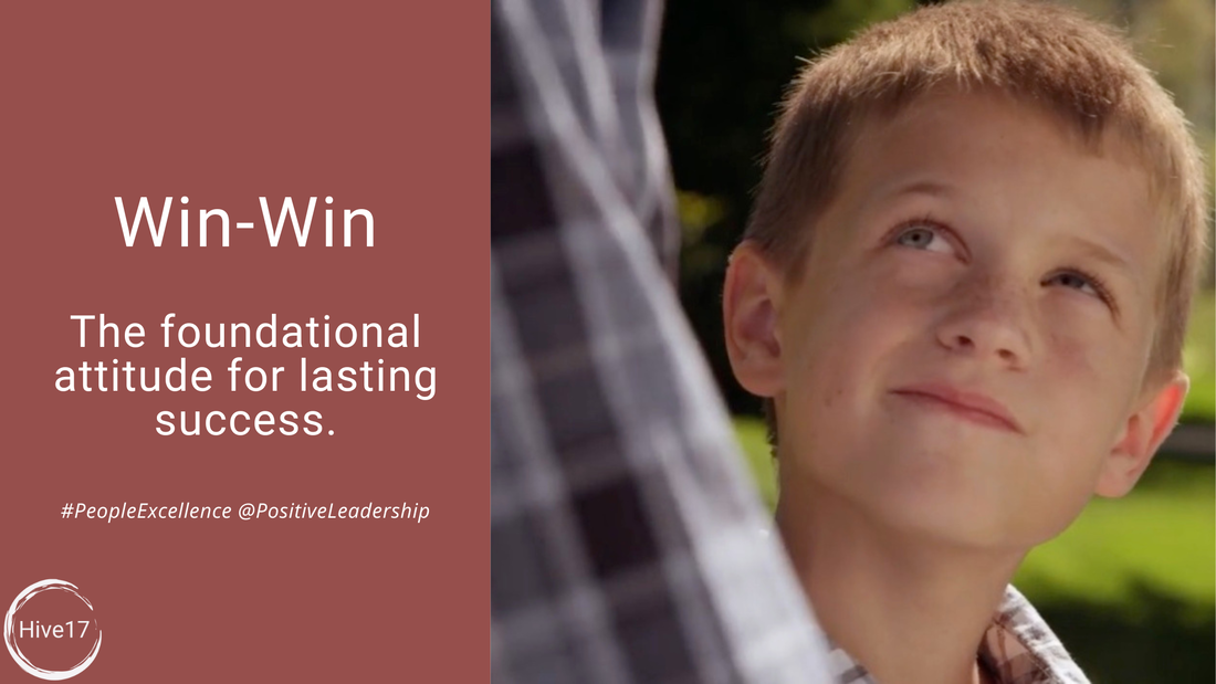 What attitude delivers lasting success? Win-win!