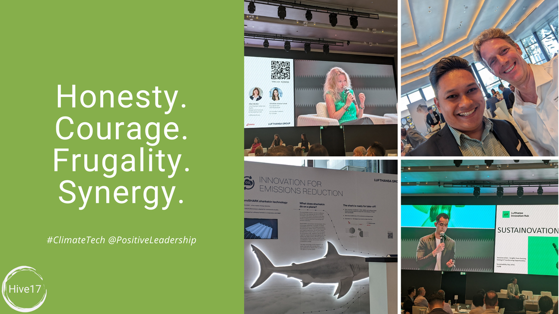 Key Words for Sustainability - Honesty, Frugality, Courage, Synergy
