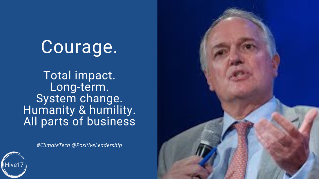 Aiming for Sustainability is not Good Enough - We Need Courage