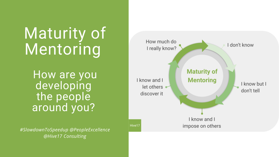 How are you developing the people around you?