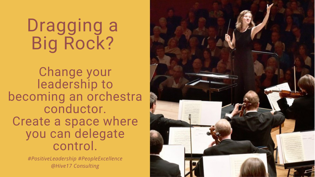 Is Leadership Like Dragging a Huge Rock Behind You?