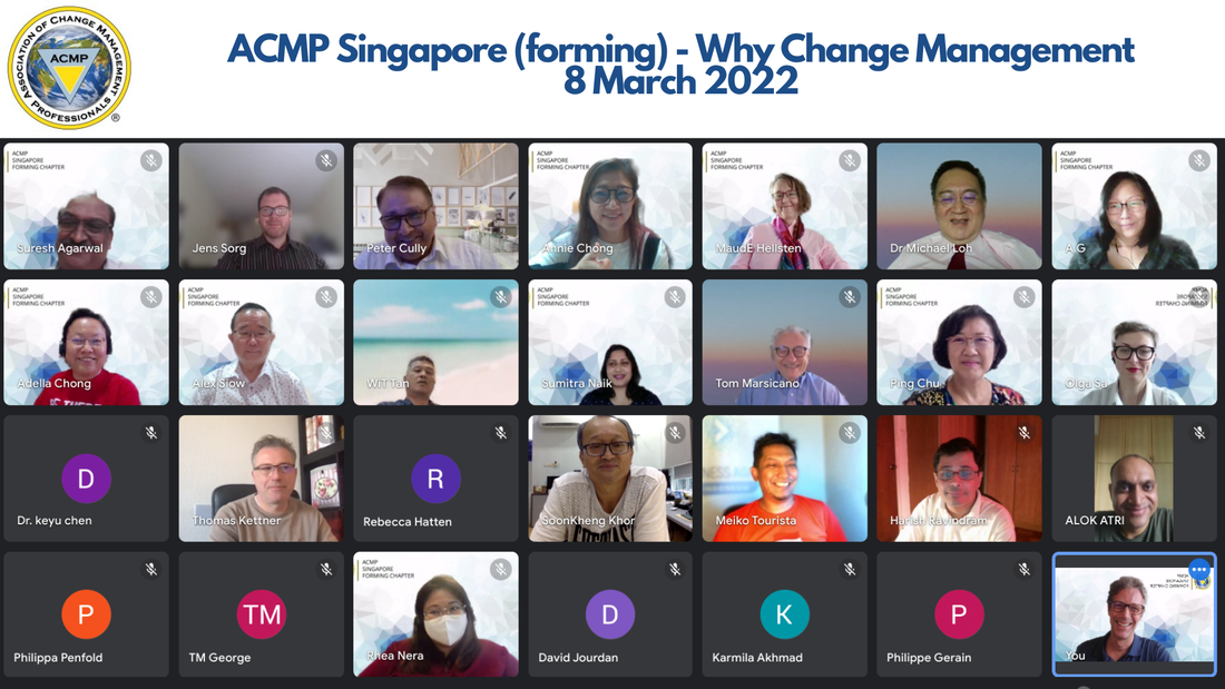 ACMP Singapore - Why Change Management