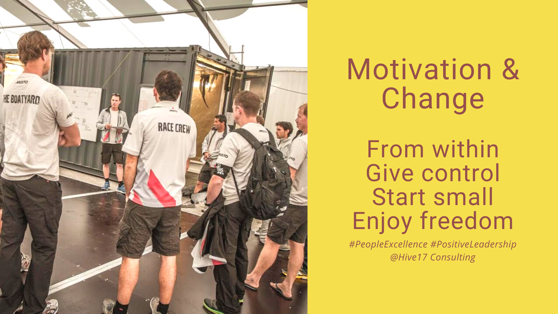 True Motivation and Change Comes from Within