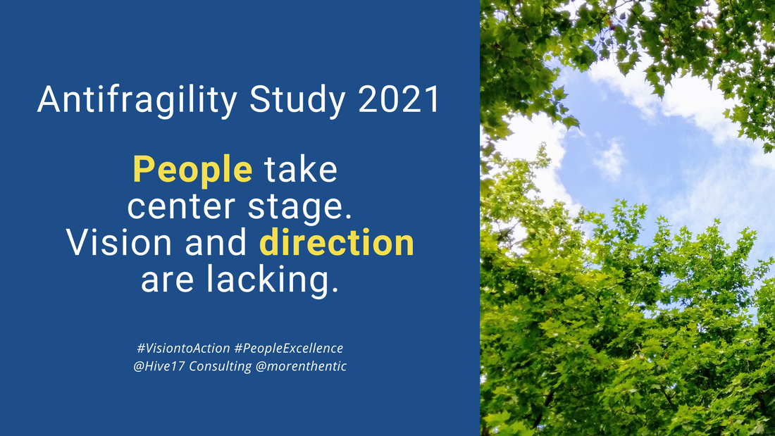 Antifragility Study 2021: People Take Center Stage. Vision and direction are lacking