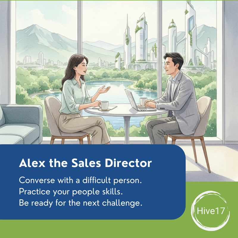 Mastering Difficult Conversations: Introducing Alex the Sales Director, Your New Digital Challenge