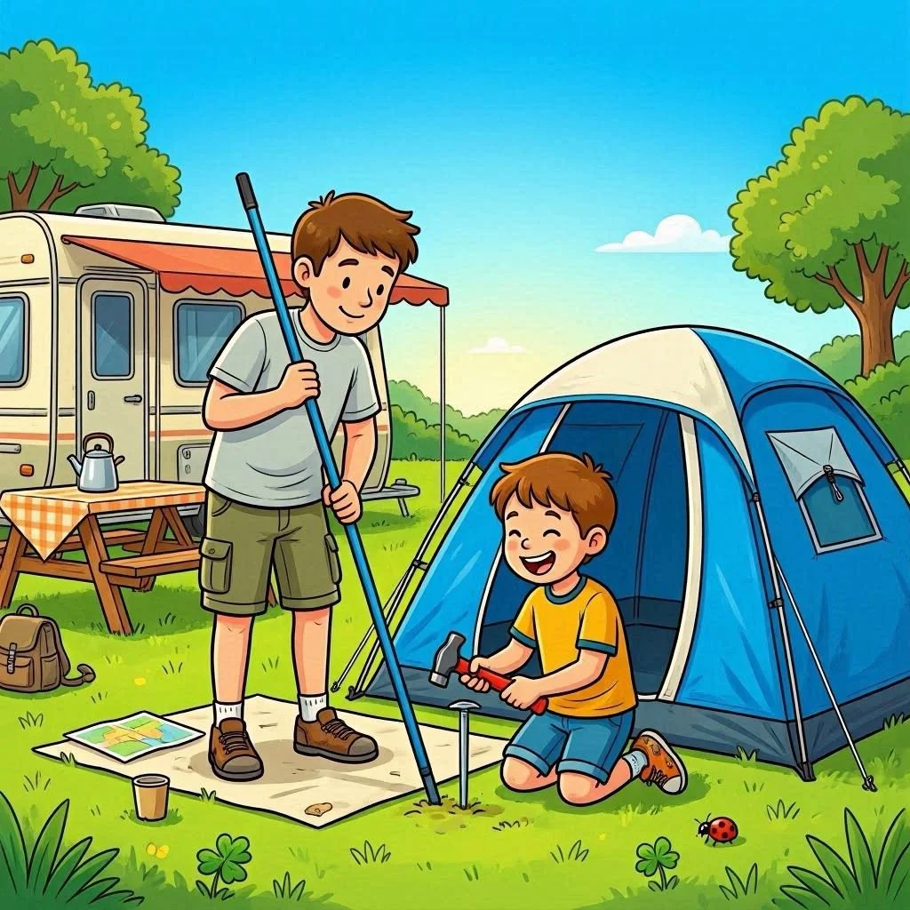 Warum Camping für Kinder mehr ist als nur Urlaub
