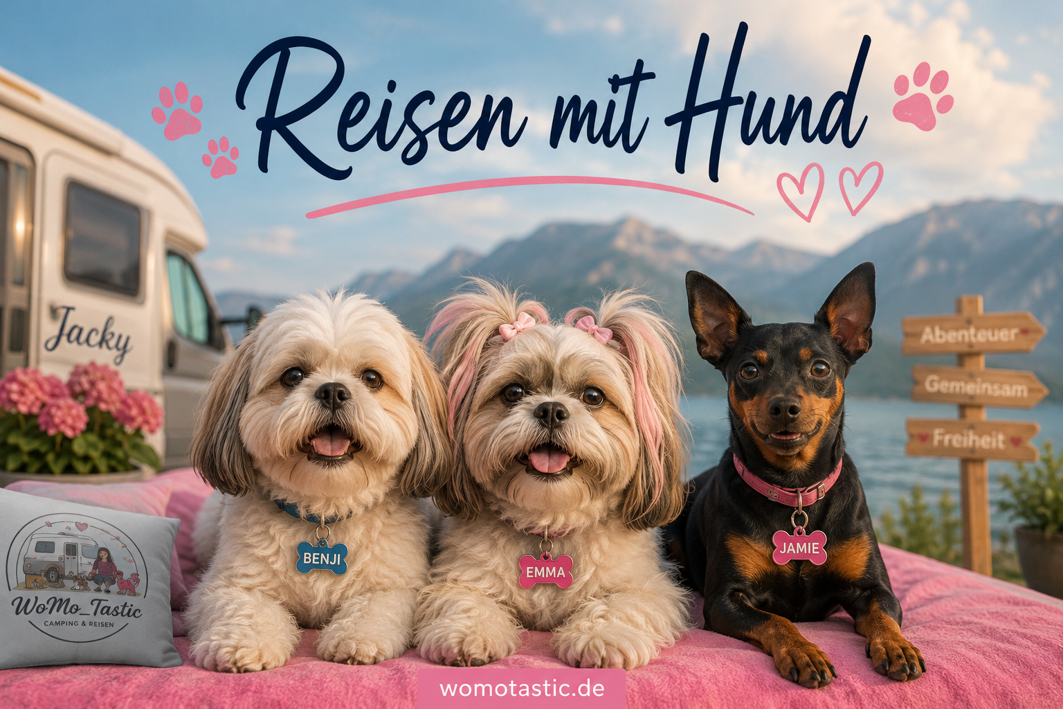 Reisen mit Hund: Die große Checkliste für einen entspannten Camping-Urlaub