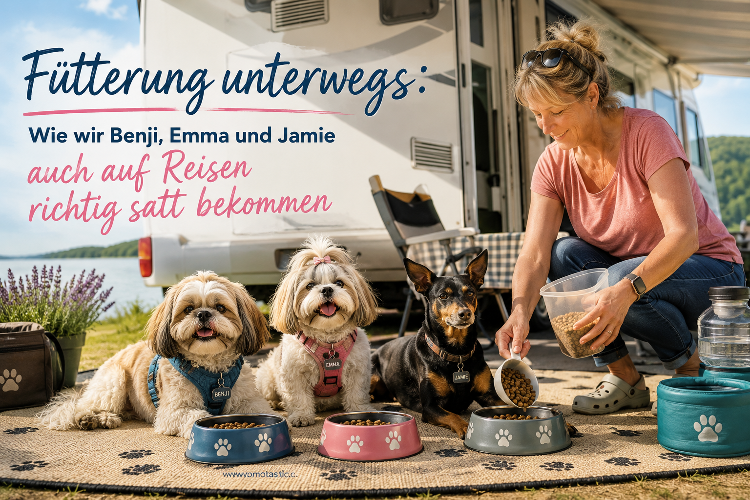 

Fütterung unterwegs: Hundefutter im Campingurlaub richtig planen, lagern und füttern

