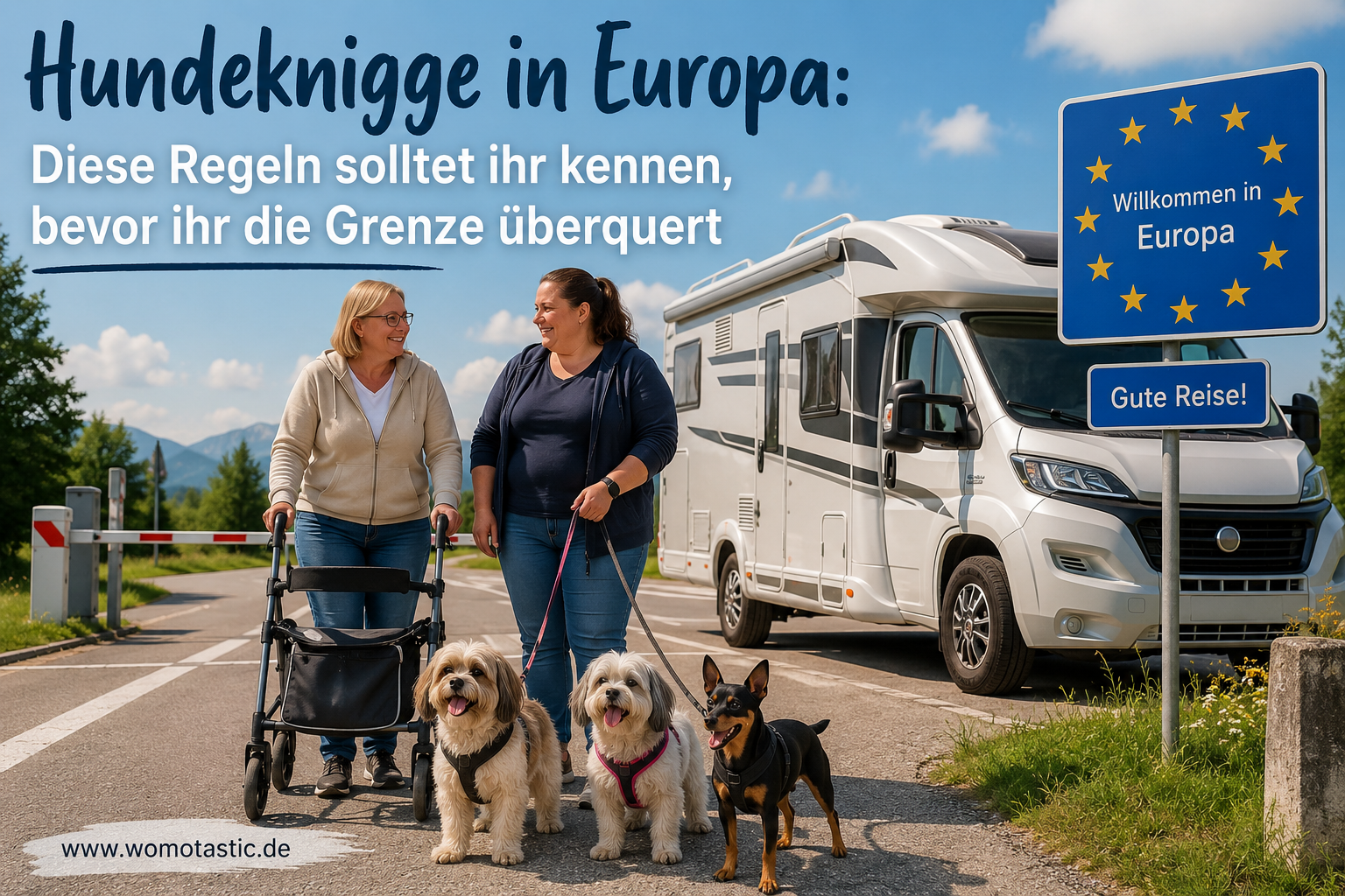 Hundeknigge in Europa: Diese Regeln solltet ihr kennen, bevor ihr die Grenze überquert

