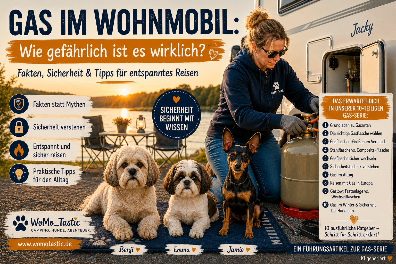 🚐 Start der großen WoMo_Tastic Gas-Serie: Wie gefährlich ist Gas wirklich?

