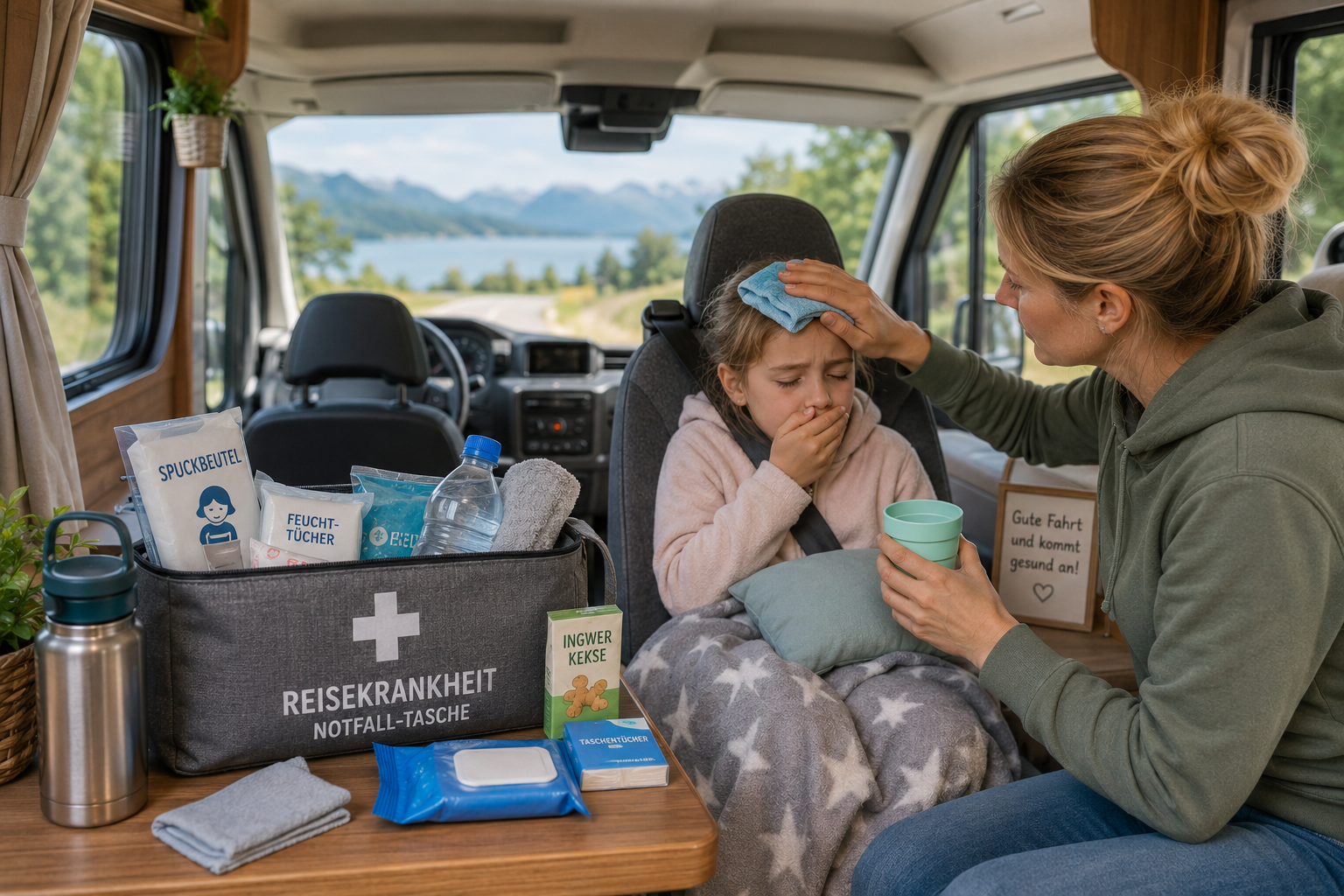 Reisekrankheit bei Kindern im Wohnmobil: Vorbeugen und richtig reagieren