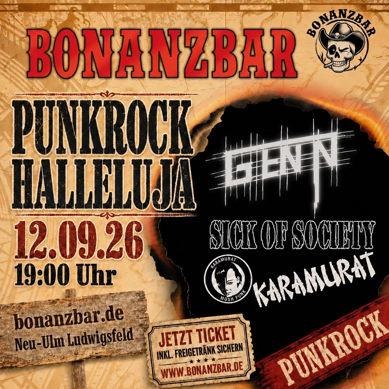 Gen N, Sick Of Society, Karamurat Bonanzbar, Neu-Ulm