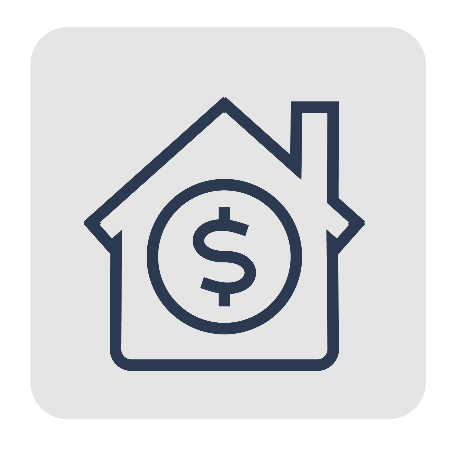 Illustration of a dollar sign inside a coin on a price tag, with an arrow pointing upward behind it, representing increased costs or prices.
