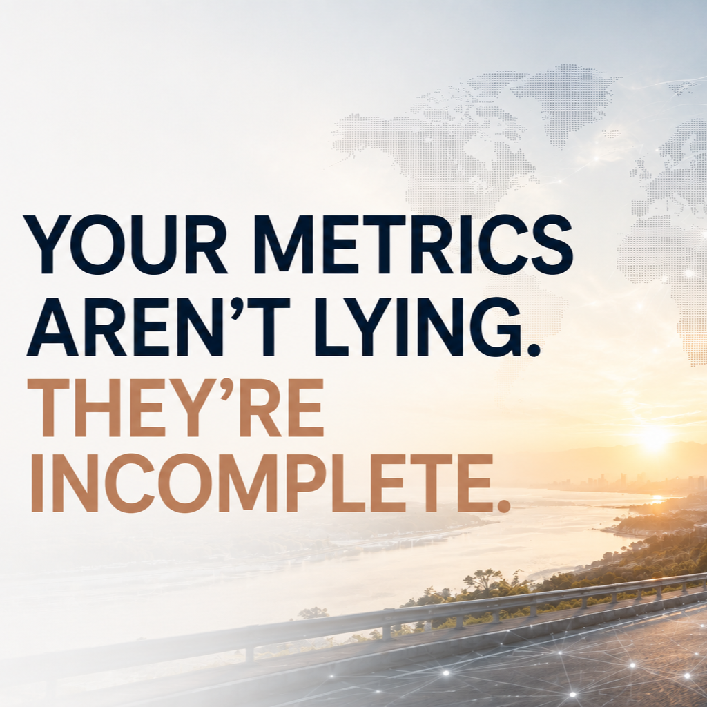 Your Metrics Aren’t Lying. They’re Incomplete.
