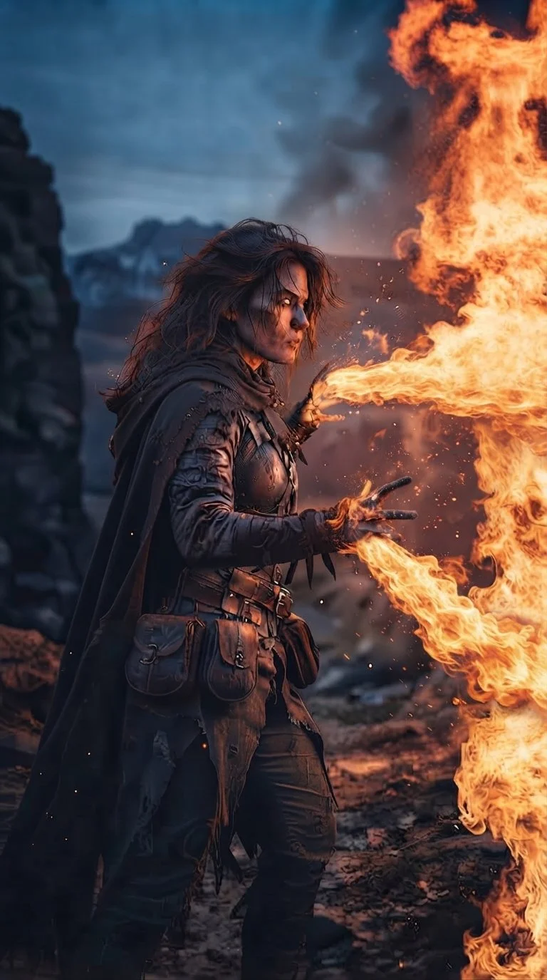 BURNING WALLS OF PROTECTION