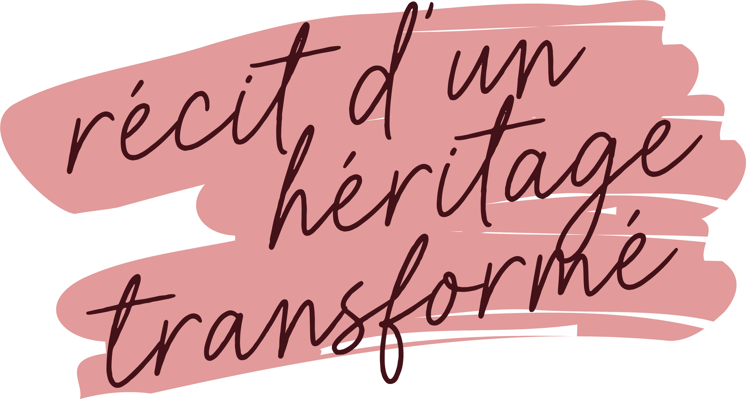 Texte en français écrits en style cursif sur un fond rose avec des lignes blanches qui dit : "Résist du, thème, dérivée, télégraphe".