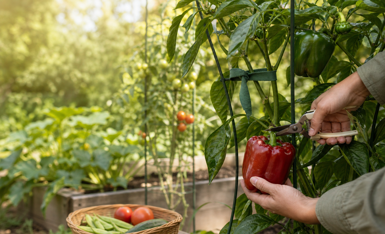Harvest Without Hurting the Plant: When to Pick, What to Trim, and How to Reinforce Support