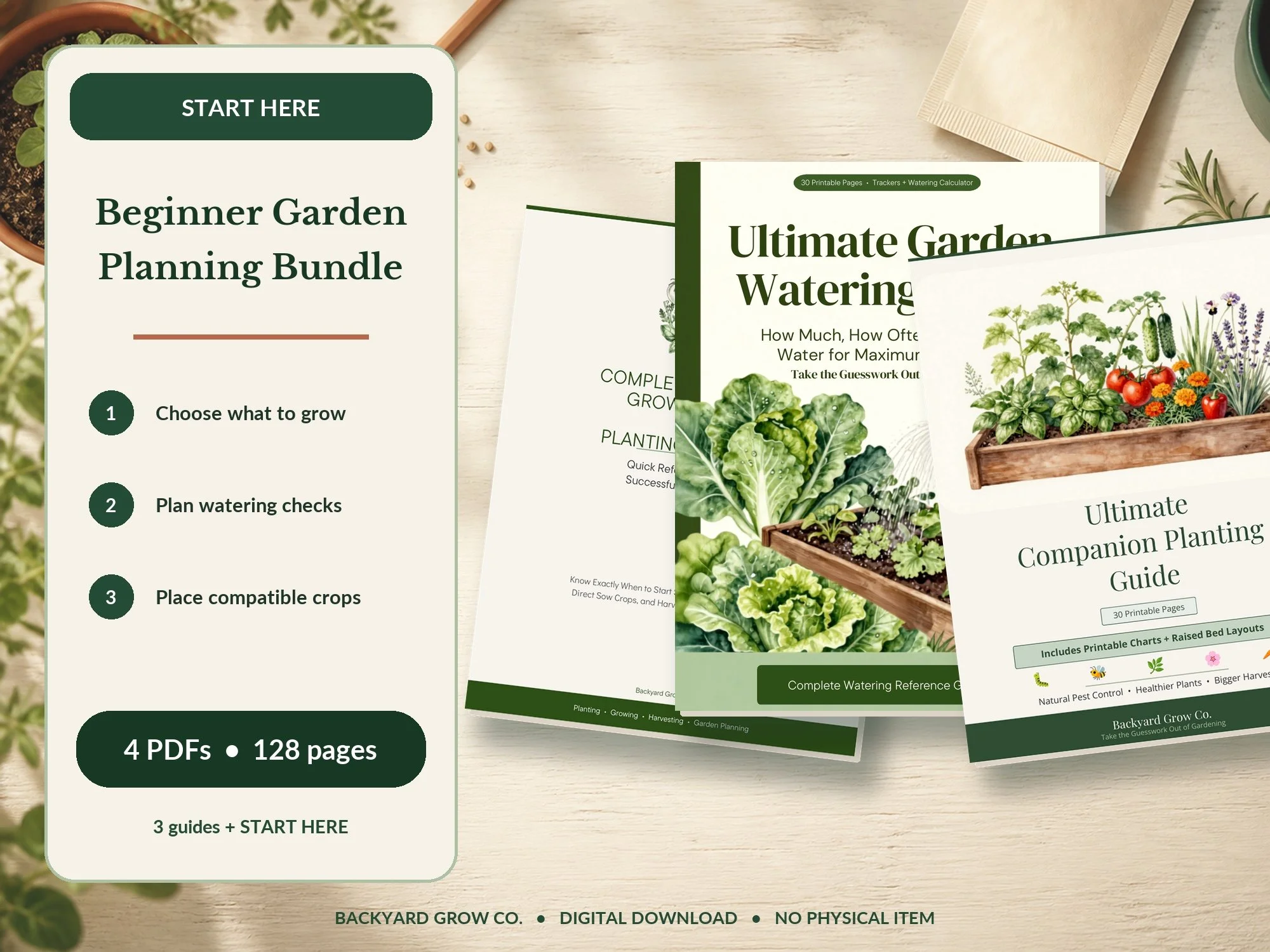 Beginner Garden Planning Bundle