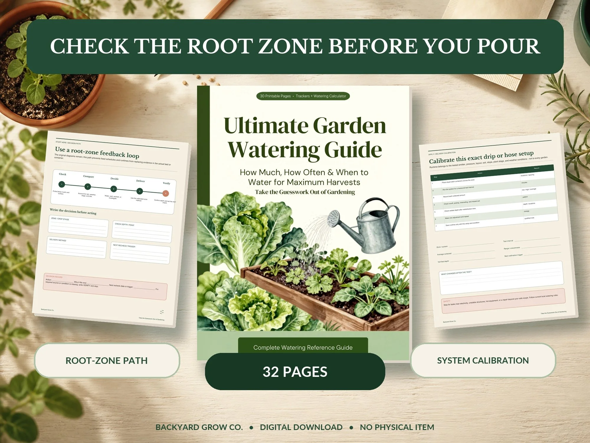 Garden Watering Guide