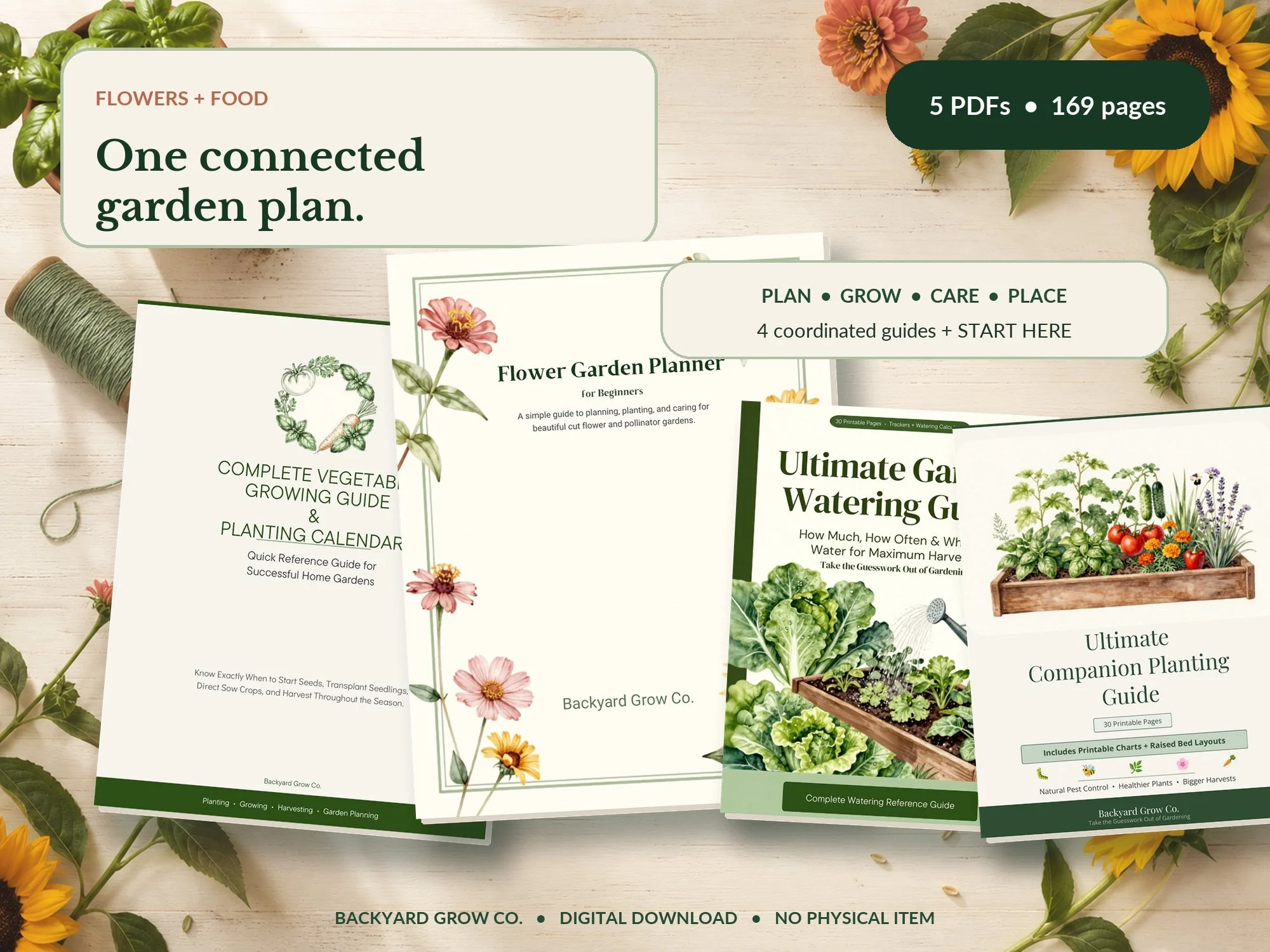 Flower & Vegetable Garden Bundle
