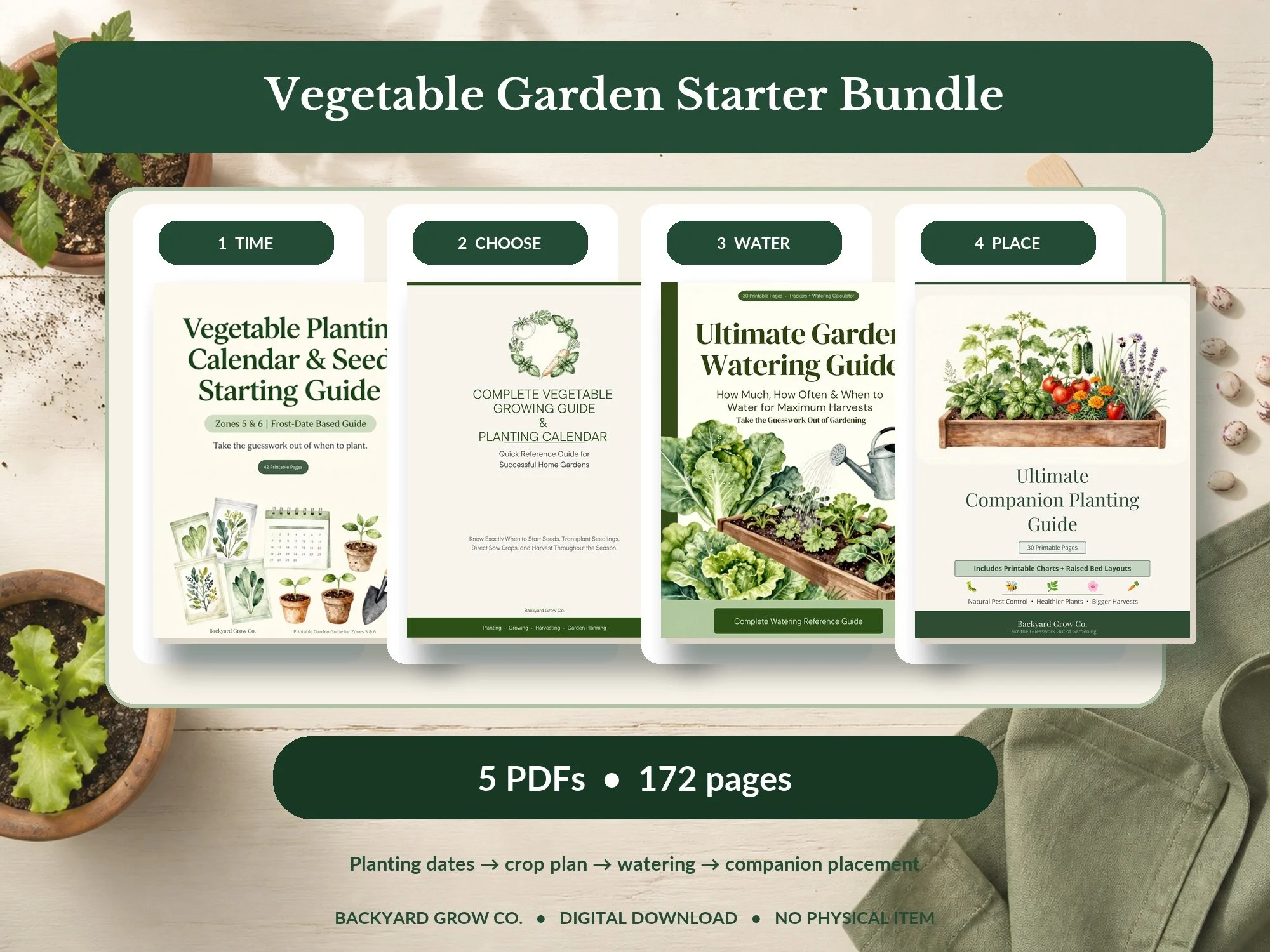 Vegetable Garden Starter Bundle