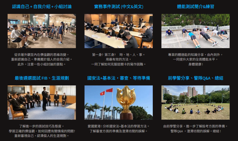 警員入職準備