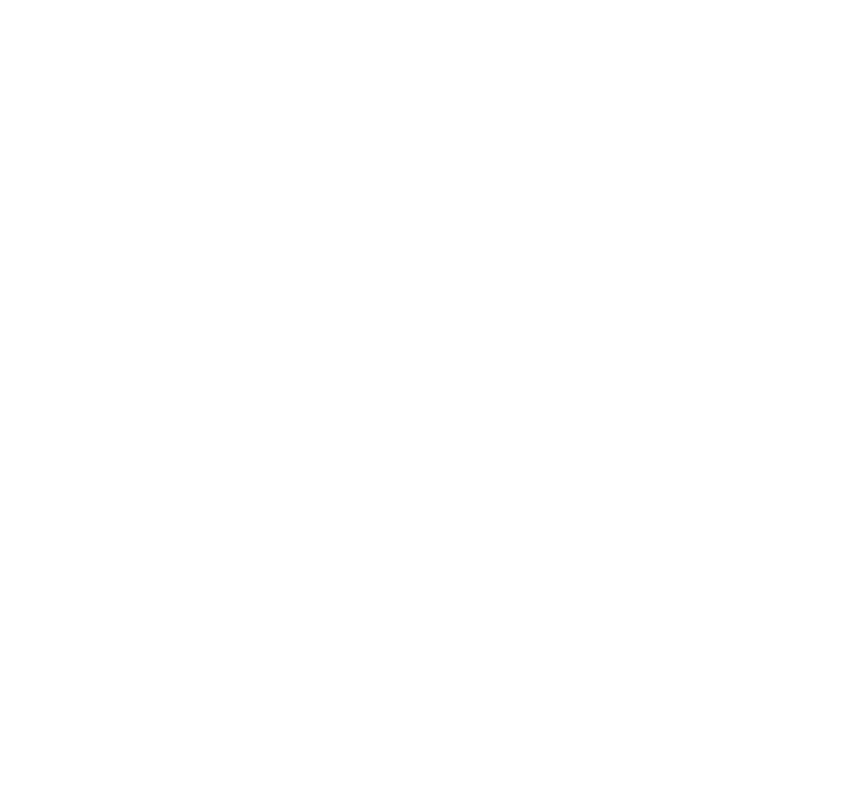 Logo blanc d'une silhouette de nageur dans une boule noire.
