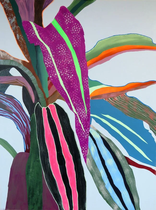 The New Mother, 2024, acrylic on canvas, 40 x 30 in
