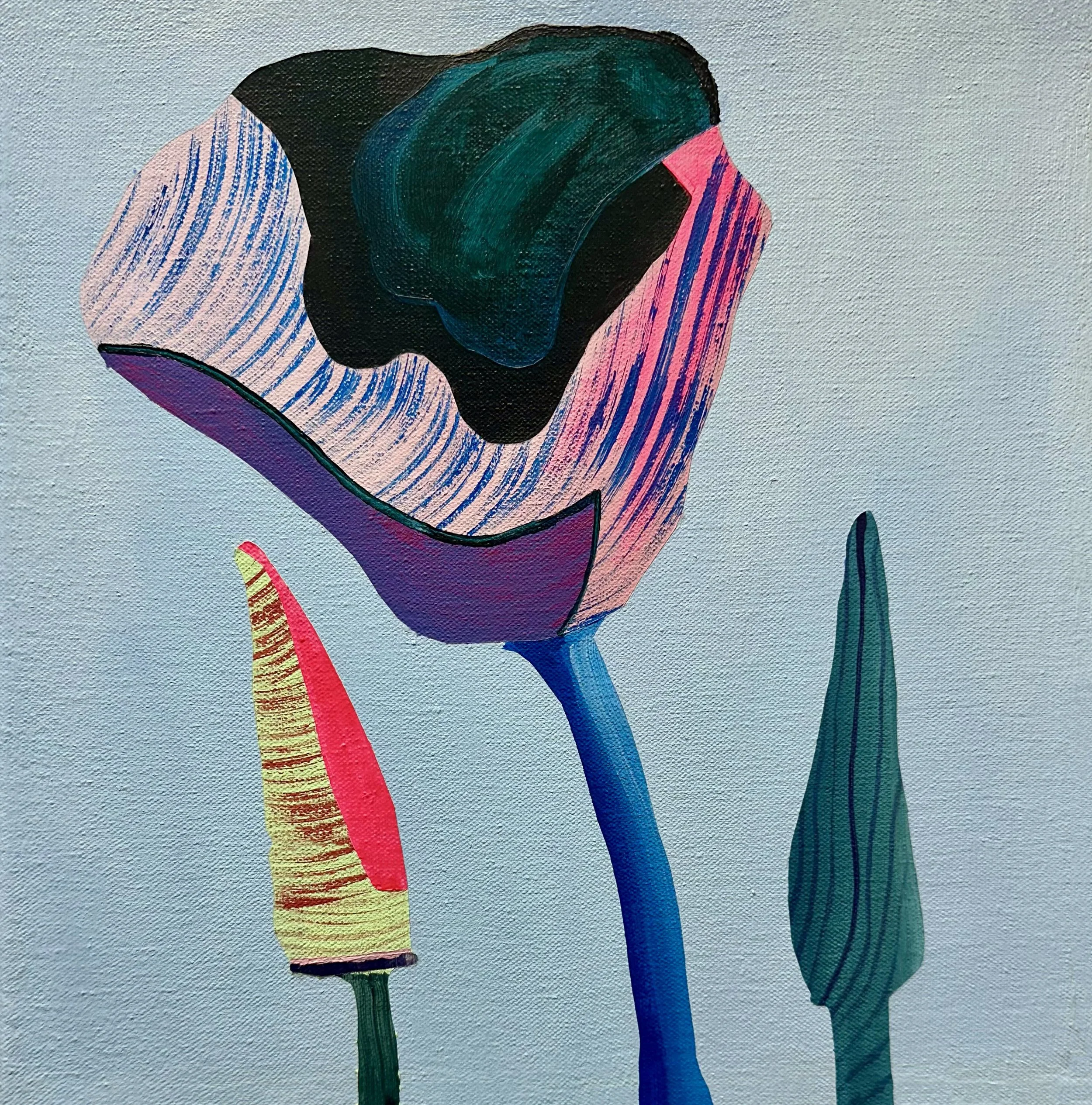 Harmony, 2025, acrylic on canvas, 12 x 12 in