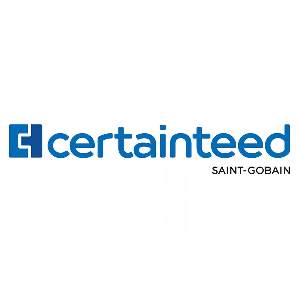 Logo of Certaind, a Saint-Gobain company, with a blue icon and text on a white background.