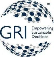 GRI logo with a globe design and the text "Empowering Sustainable Decisions"