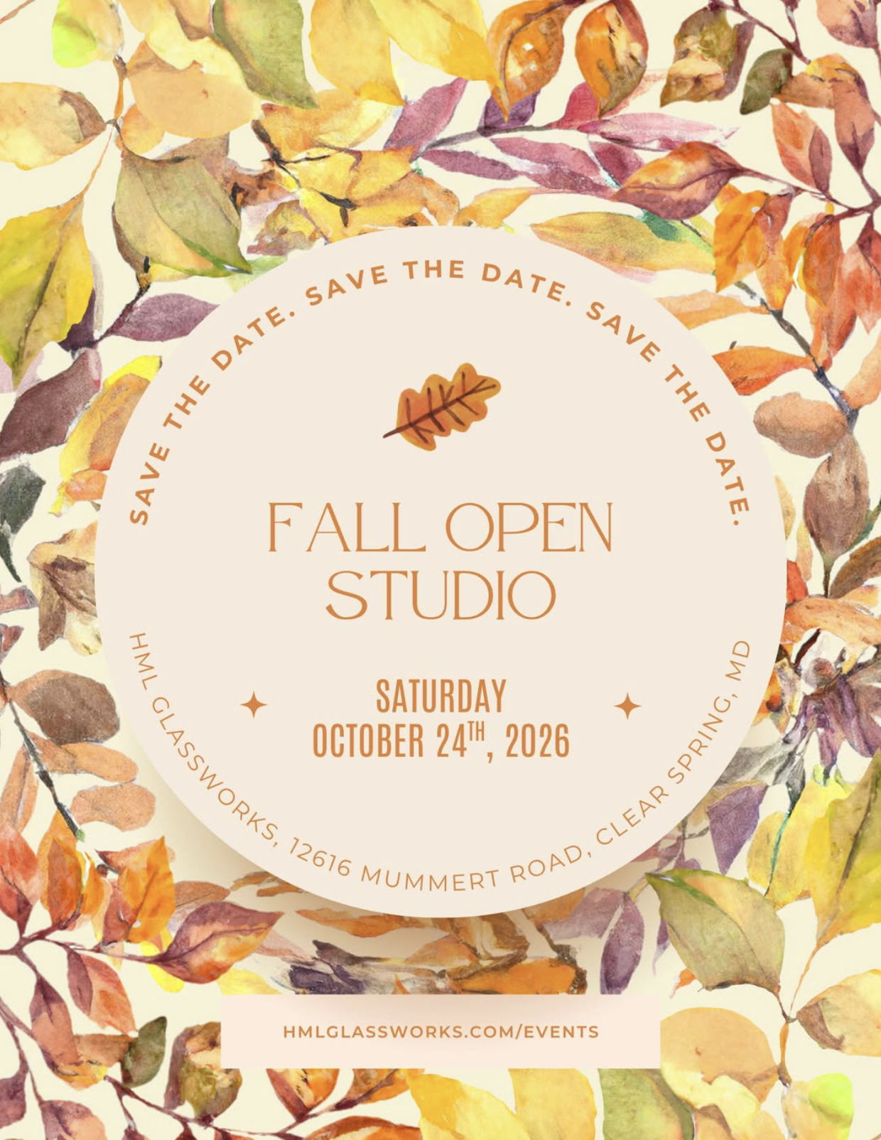 HML Glassworks Open Studio Event