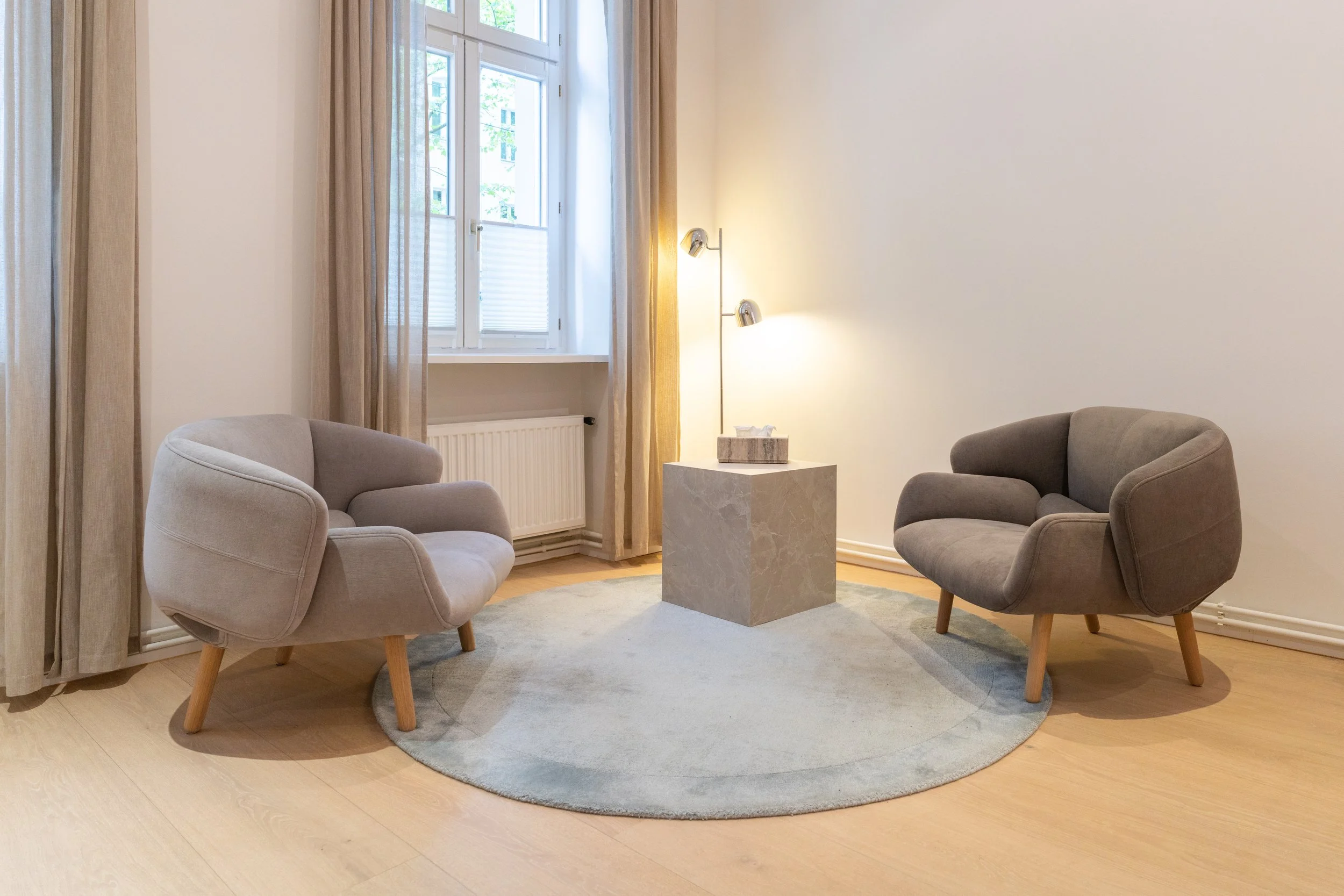 Psychotherapiepraxis Sandra Hahn: Therapiesessel