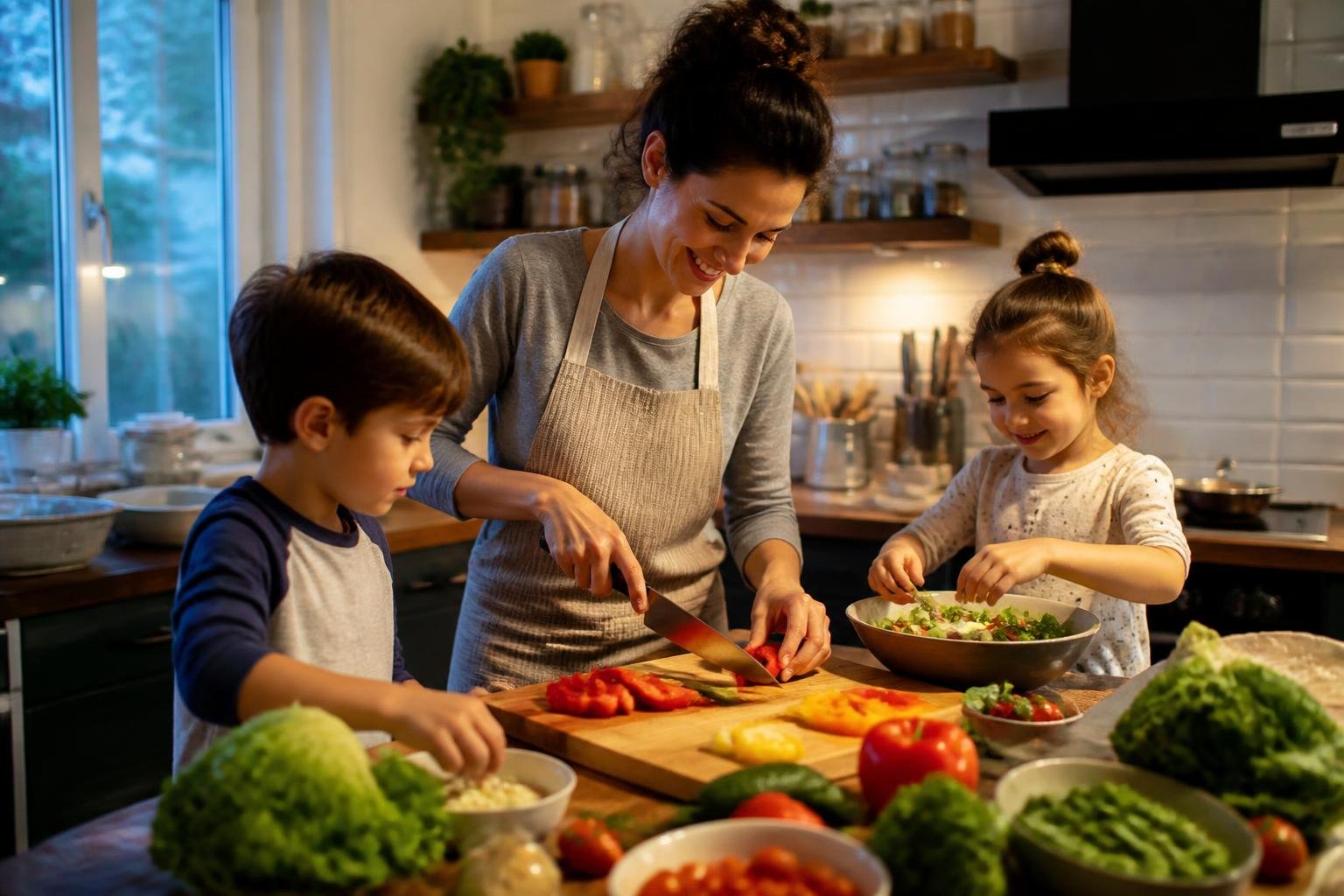 Gezond eten met een druk gezin: zo houd je het wél vol