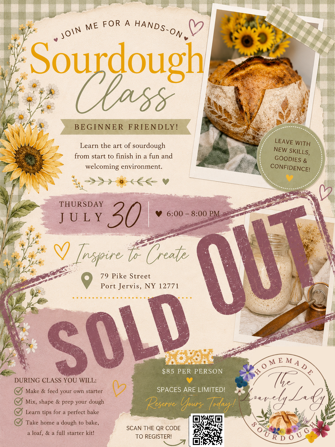 Beginner Sourdough Class