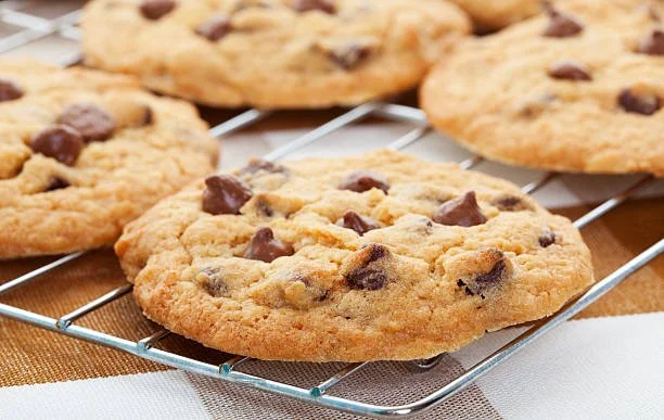 Individual Sourdough Chocolate Chip Cookies
