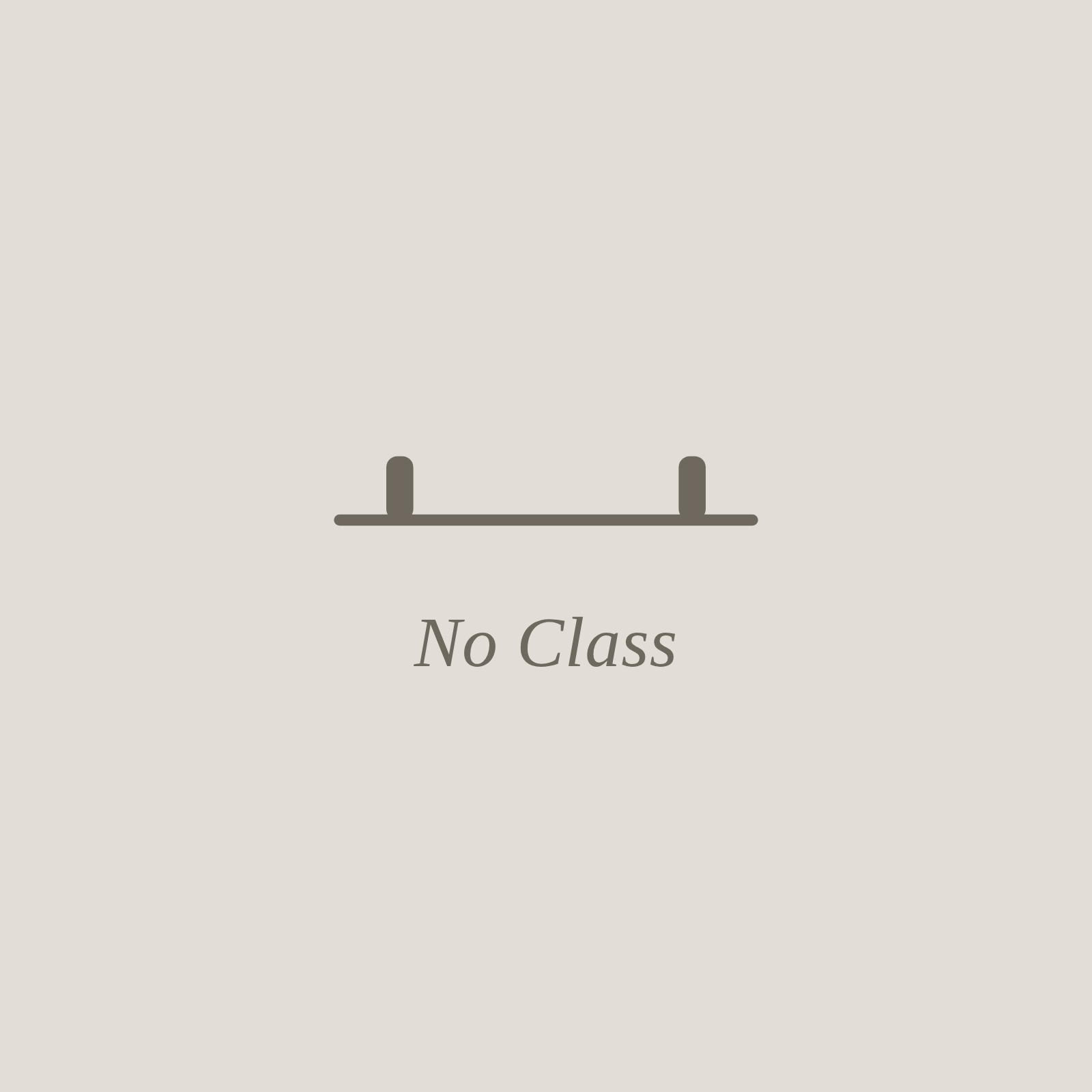 NO CLASS